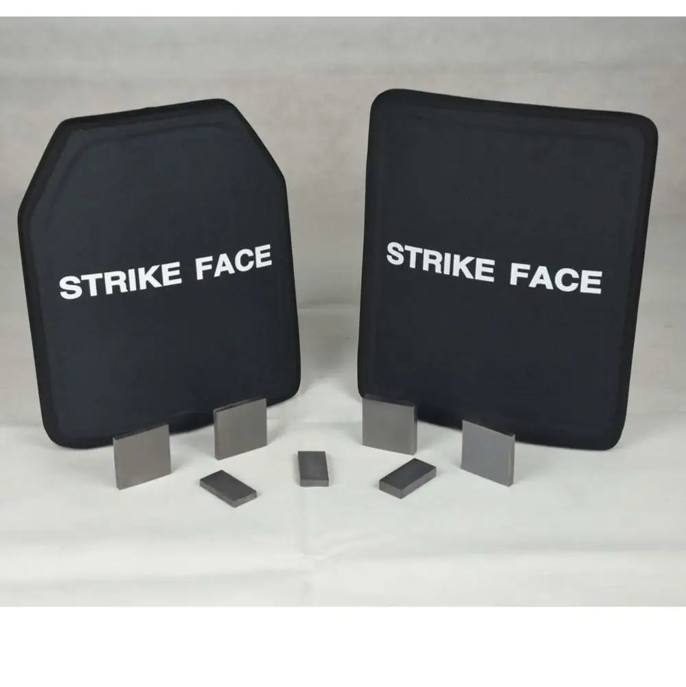 Factory Manufacture Silicon Carbide + PE Alumina Strike Face Plate Personal Protective Ceramic Insert Plate for Personal Protect