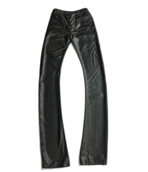 Accept Low MOQ custom stacked wax denim jeans hand wax luxury quality denim jeans for men