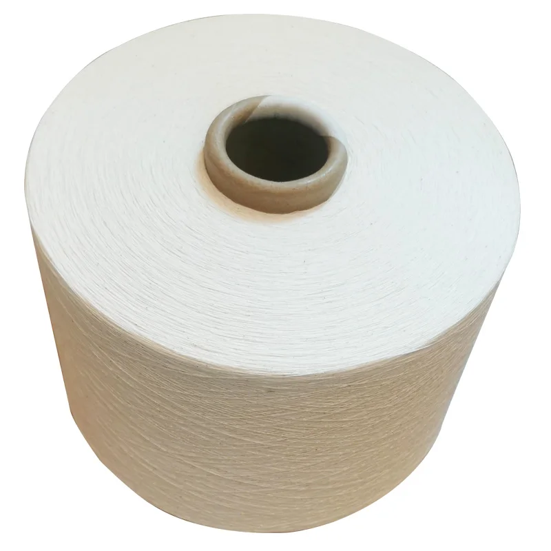 21s 100% High Quality OE Open End Combed  Raw White Cotton Yarn