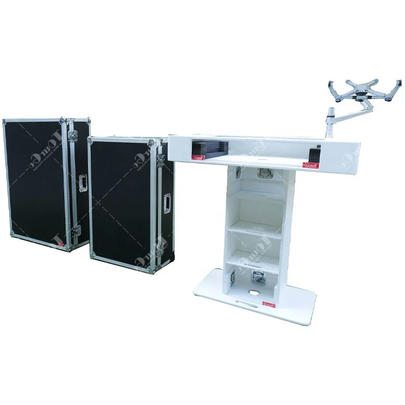 Wedding Party Disc Jockey Table Laptop Stand Flight Case DJ Control Tower for PIONEER XDJ-XZ DDJ-1000 RANE One RANE Four