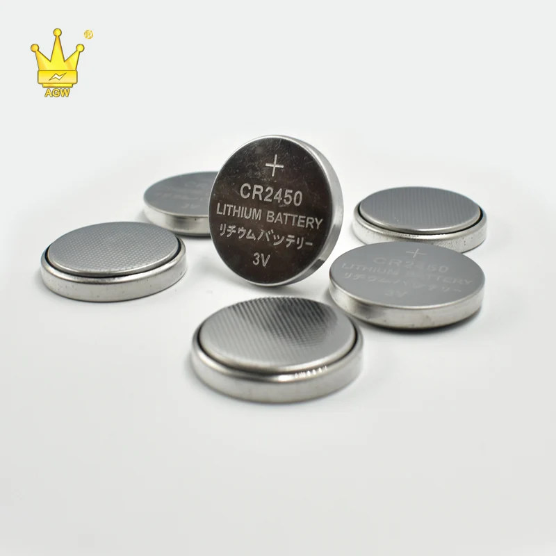 Литий-ионные батареи CROWN C CR2450 600 мАч 3 в для электронных часов аккумулятор