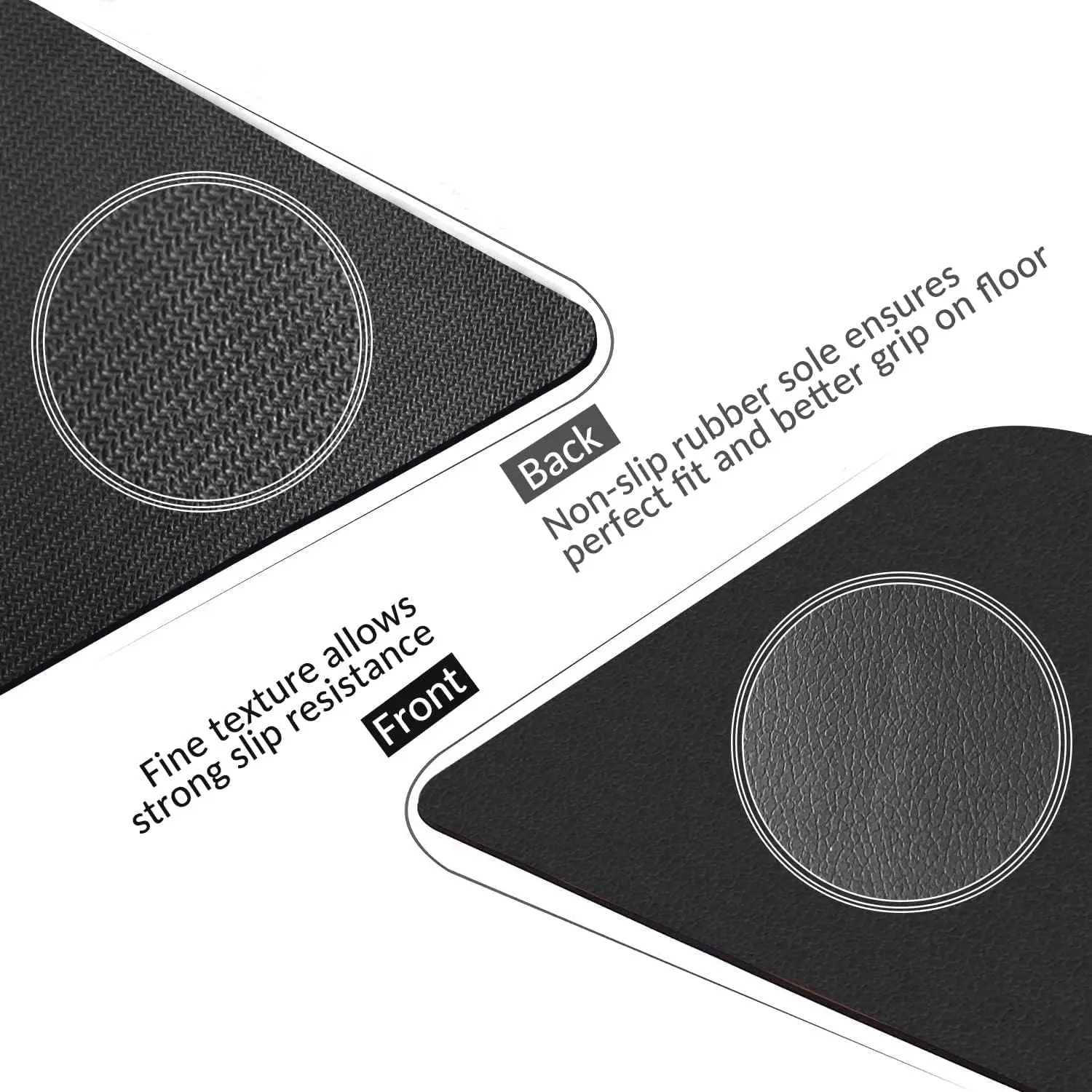 Grounding Conductive Rubber Leather Material Mat Less Odor Grounding Mat for Earthing Connect with Cord