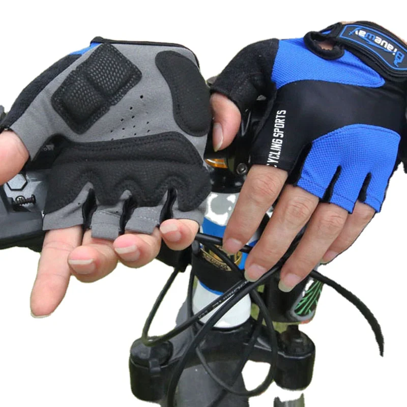 High quality  Sports Protection  Half Finger Breathable Motorcycle  Cycling Sports Gloves for adults