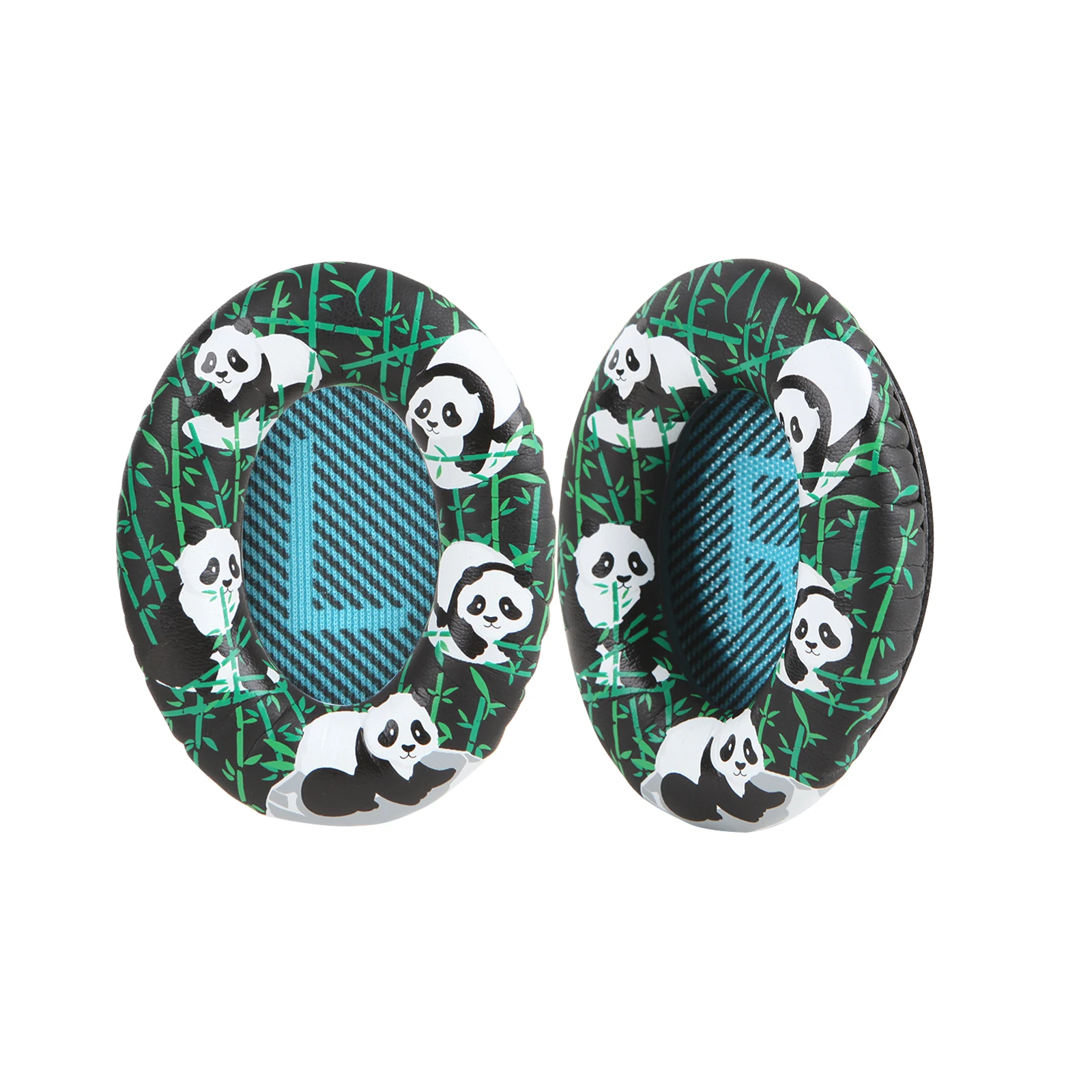 Chinese Sichuan panda Replacement ear pads  fit for bose quite comfort QC15 QC25 QC35 series headset ear cushions