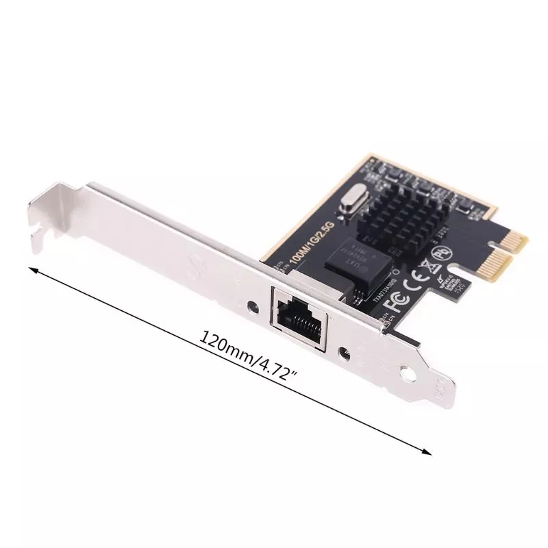 PCI Express PCI-E 2,5G сетевая Рабочая карта 2500 Мбит/с PCIe 1X 2,5G lan Карта Realtek8125 85WD