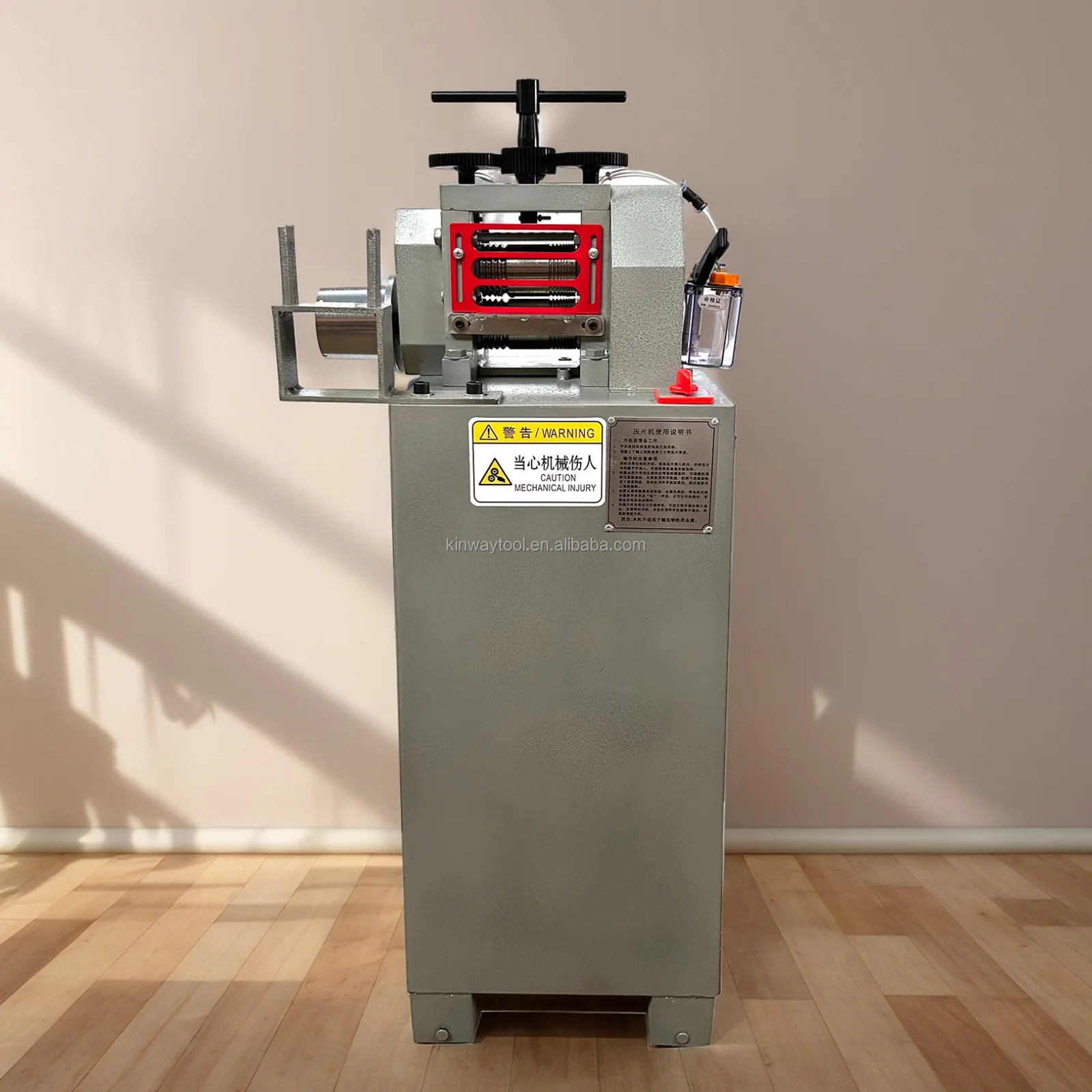 Kinway 1.5HP Прокатное Оборудование для ювелирных изделий золотопрокатный стан комбинационный прокатный