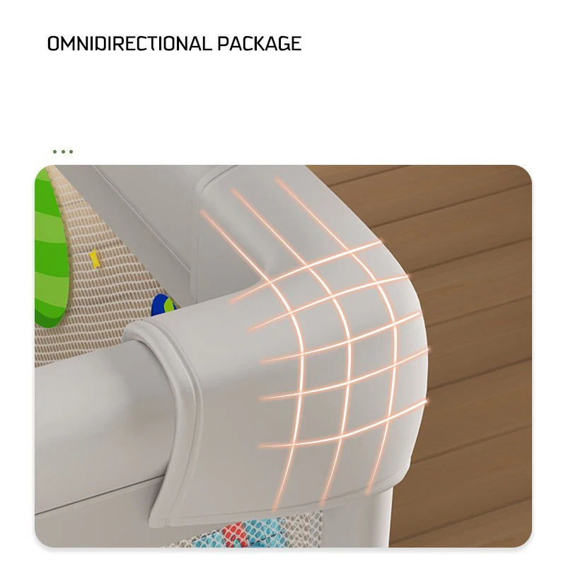 Welcome to OEM baby playpens Indoor Fabric 8 suction cups playpen Elevated baby crawling safe game toy playpen