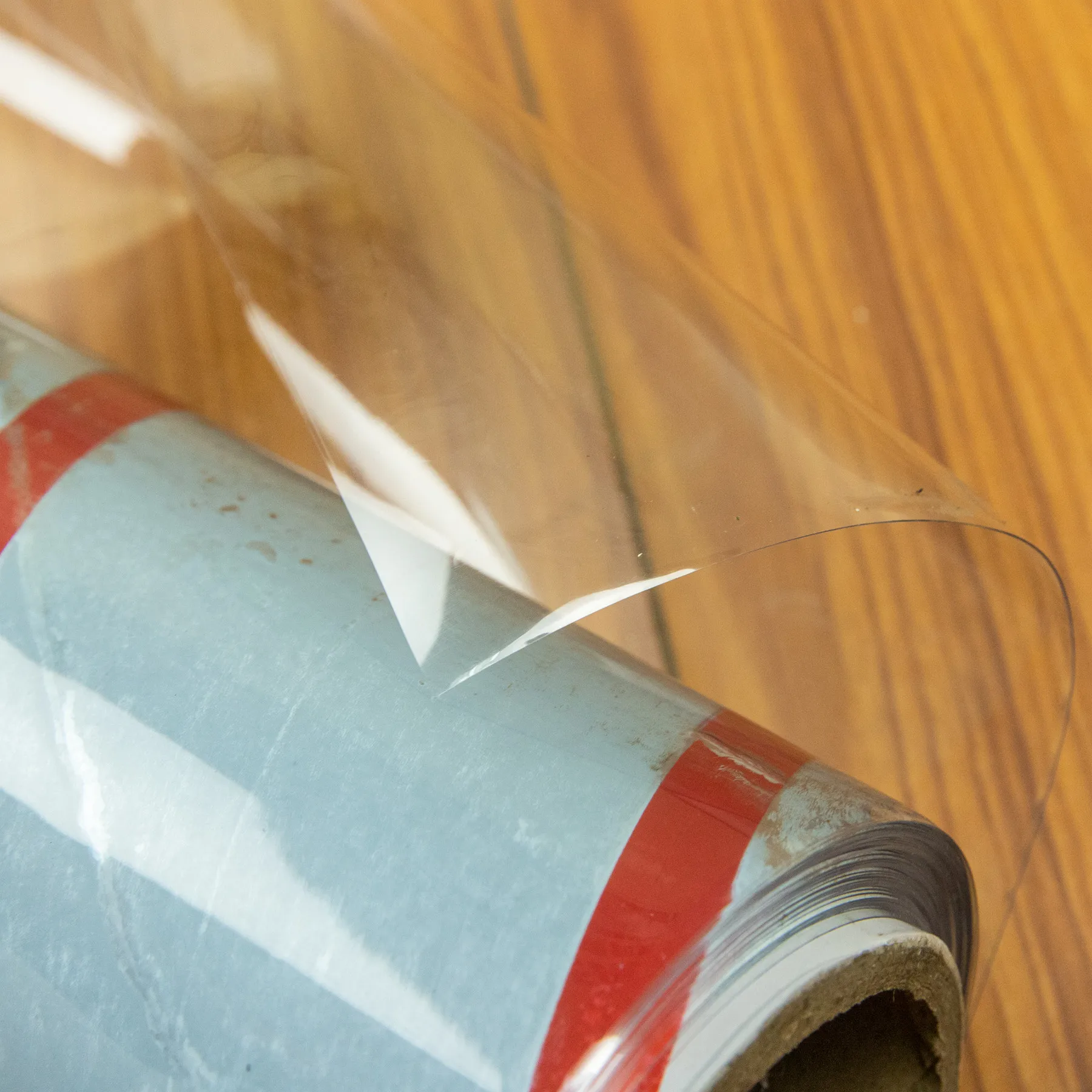 Super Clear Extruded PVC Sheets Flexible Transparent Soft Plastic Film Moisture-Proof for Household Products