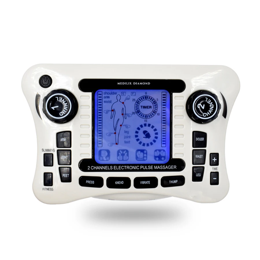 tens machine physiotherapy rechargeable tens ems machine with slipper