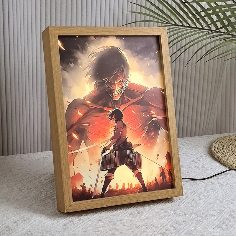 Hot selling art decoration with backlit shadow box