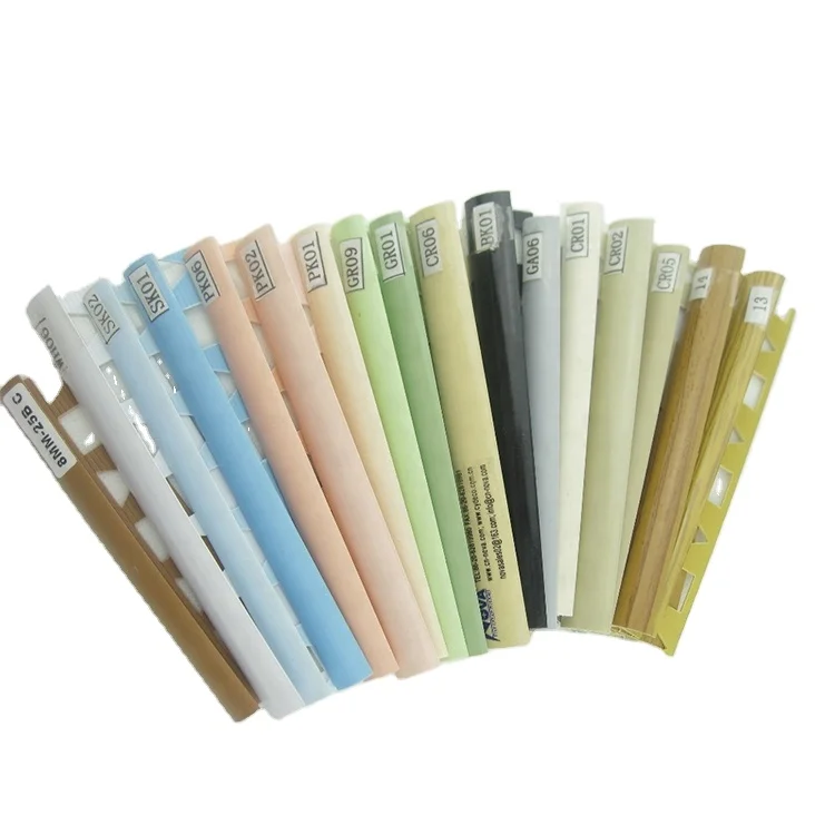 Низкая цена, простой цвет, ПВХ пластиковая керамическая плитка, угловая отделка