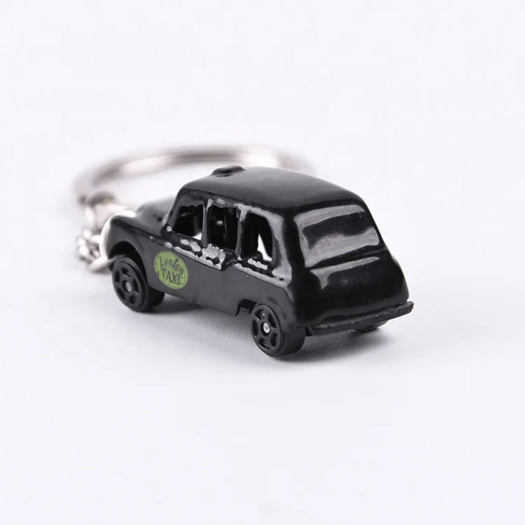
Fashion design customized small 3D car toys commercial gift metal bike key chain 