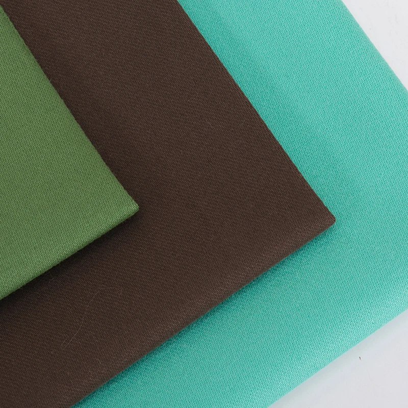 260gsm cotton spandex Carbon abrasive spun stretch satin material fabric for men pants
