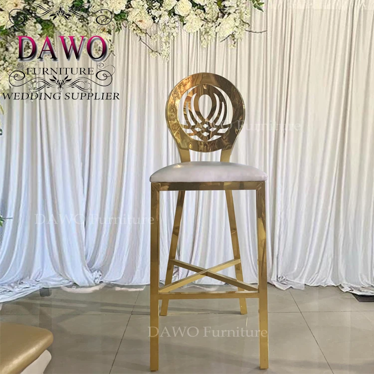 Dawo furniture selling stainless steel bar stool chair