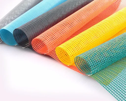 PVC Mesh Fabric PVC Coated Polyester Vinyl Woven Outdoor Mesh Fabric