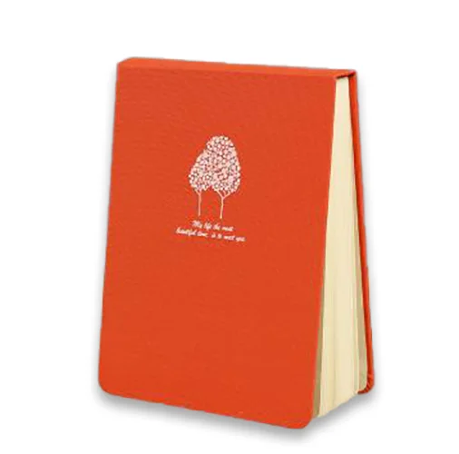160sheets fabric feel leather hardcover blank notebook writing notepad sketch book