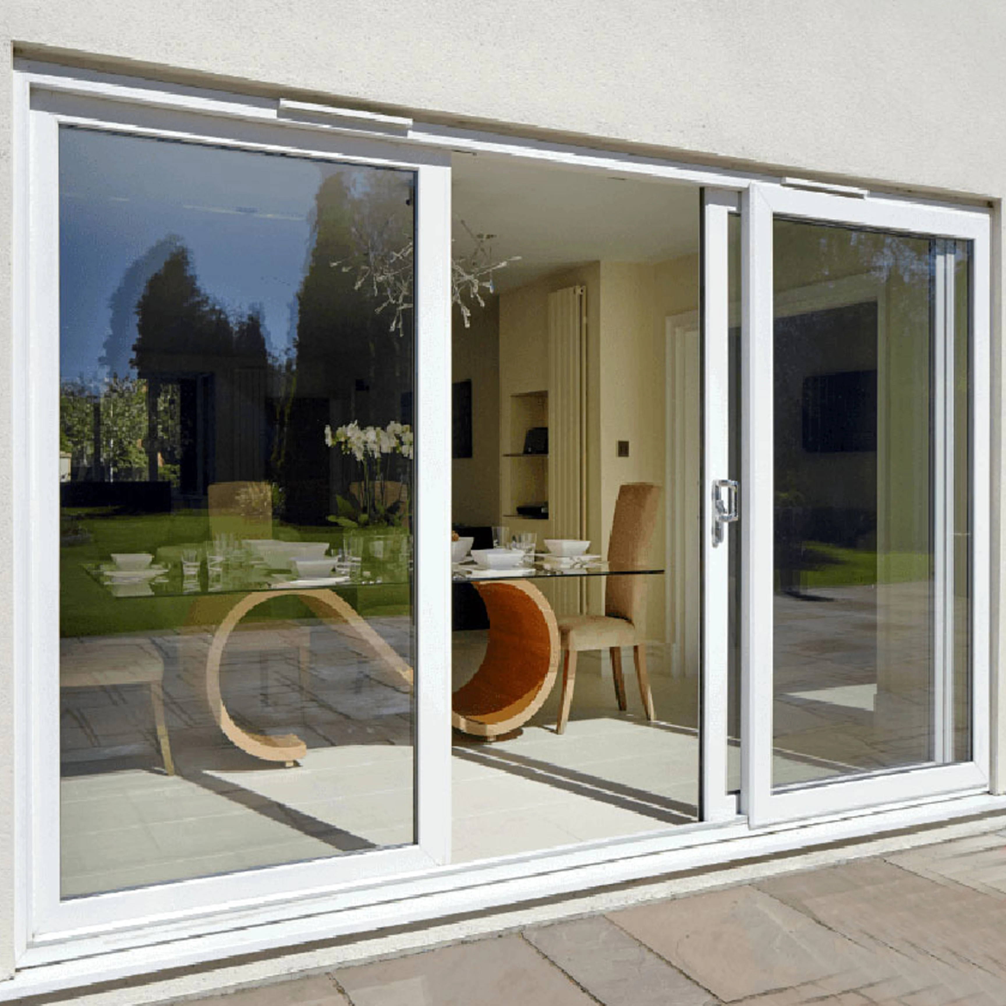 Soundproof modern design high performance plastic PVC windows cheap price