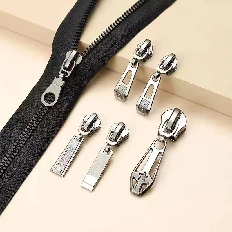 Manufacturing Luggage Rainbow Puller Zipper Slider Wholesale Zipper Pull Hardware Metal Zipper Puller for Clothing