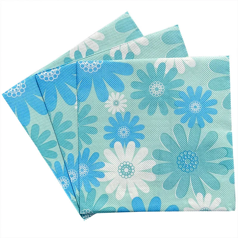 Супер качество Virgin (не подвергавшиеся химическому воздействию), целлюлозно-2 слоя 13 GSM одноразовые партии свадебное рестораны Подгонянные бумажные салфетки