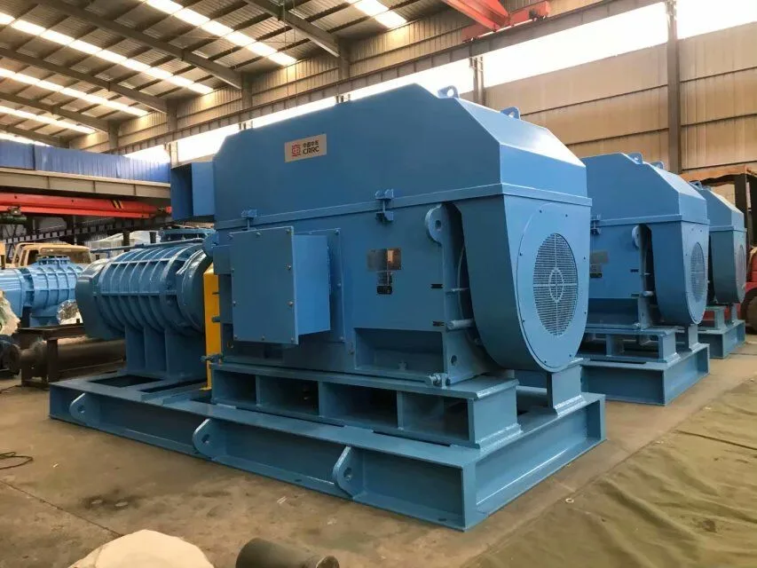 Газодувка для угольной газы ниже 60℃ Ротационные воздуходувки РУТС HDR HDL 400m3min