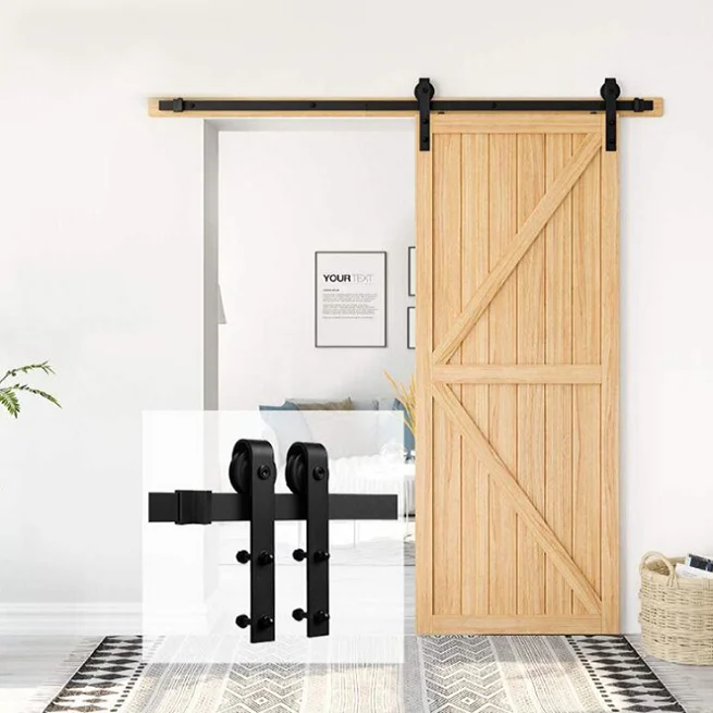 Black Barn Door Handle Simple Barn Door Handle Rustic Sliding Barn Door Pull Handle Hardware