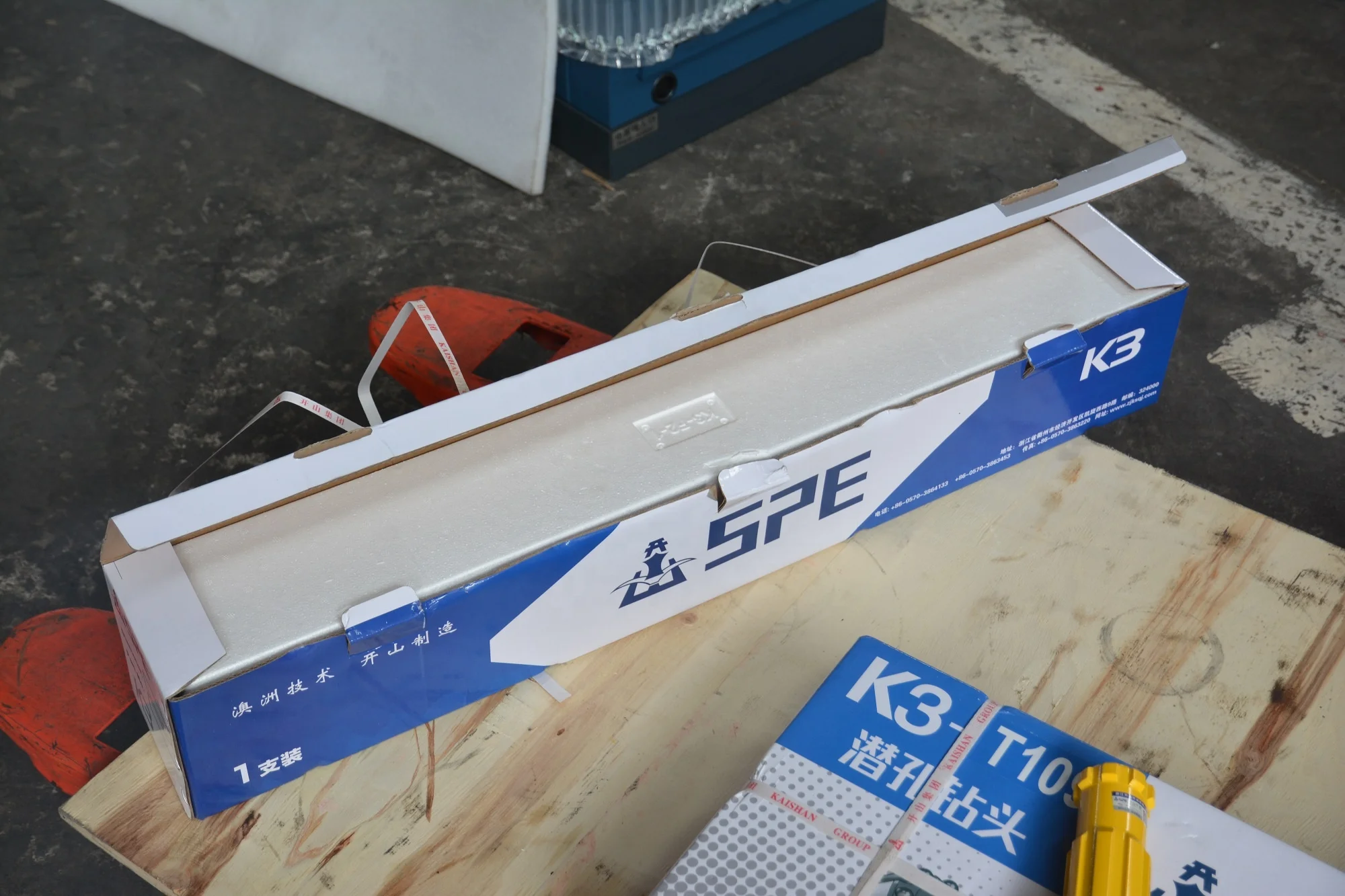 Kaishan 4 inch dth hammer drill High air Pressure DTH drill hammer for sale