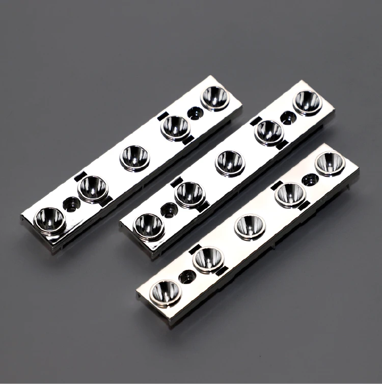 LED Optical 34 Degree Plastic With Holder For Downlight Linear Light COB Reflector/Led Linear Lens For Outdoor Indoor Lighting