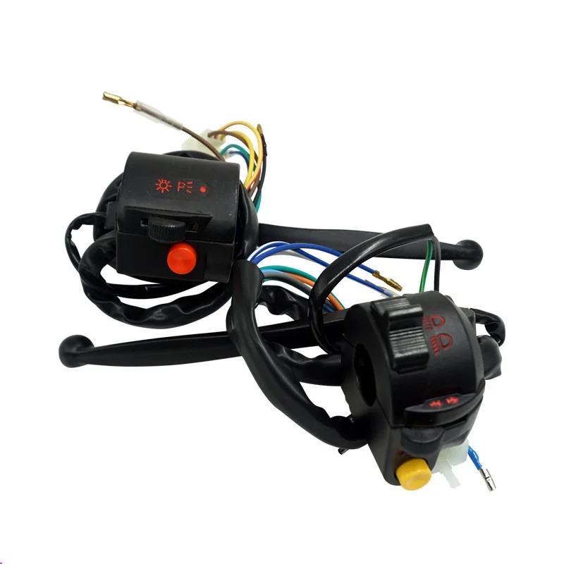 Аксессуары для мотоциклов JH70 JH90 левая и правая ручки переключатель света в сборе