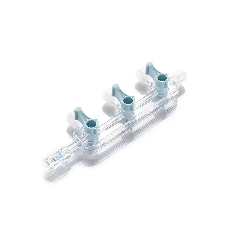 Medical manifold kits, custom angiography kit, angiographic set IV infusion ministration pack with extension tube and stopcock