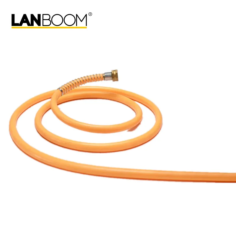 Agriculture Drip Irrigation Rubber Water Hose Pipe With Hose Clip