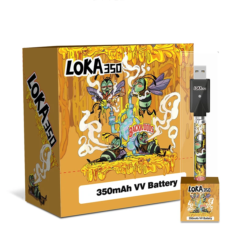 
Mini CBD Battery Loka 350mah E-cig CBD Oil Battery 