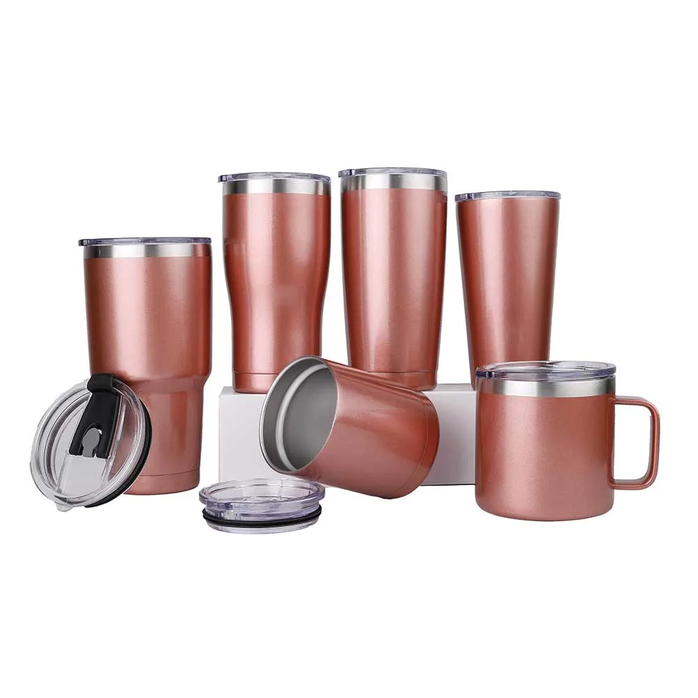 Wholesale Promotional Double Wall Vacuum Mug Stainless Steel Travel Mugs Customized Tumbler Cup