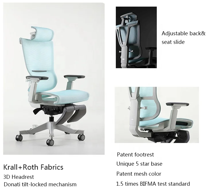 
Weworth Comfortable Executive Mesh Meeting Bifma Furniture Office Ergonomic Chair 