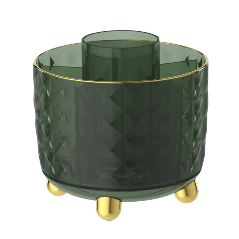 PET Pen holder 360 Degree Rotating Desk Pen Organizers Desktop Storage Stationery Supplies Cup Pot Office School Home Art Supply