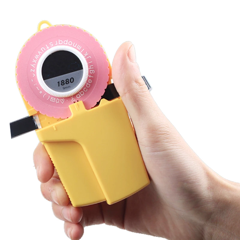 Новый 3D DIY ручной производитель этикеток 9 мм для Dm 1880 тиснение пластиковых пвх руководство