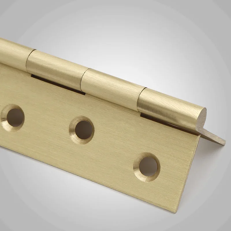 High-end Brass Hinges Jewelry Box Mini Door Hinge Kitchen Cabinet Door Copper Hinges Furniture Hardware