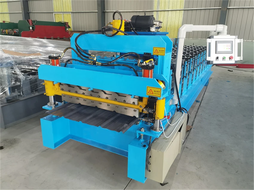 WDL factory sale color steel tile cold roll making machine tool for roofing panel