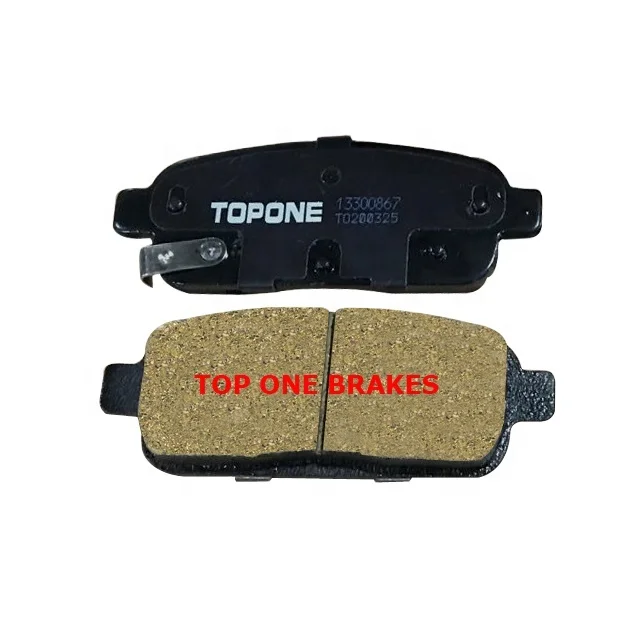 TOPONE Auto Spare Parts manufacturer Brake System GDB1844 For CHEVROLET Brake Pads