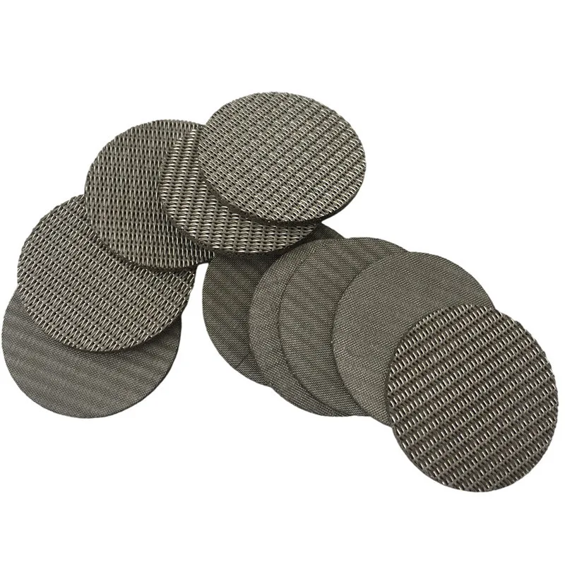 Спеченный из нержавеющей стали пористый металлический фильтр сетка спеченный диск продукт