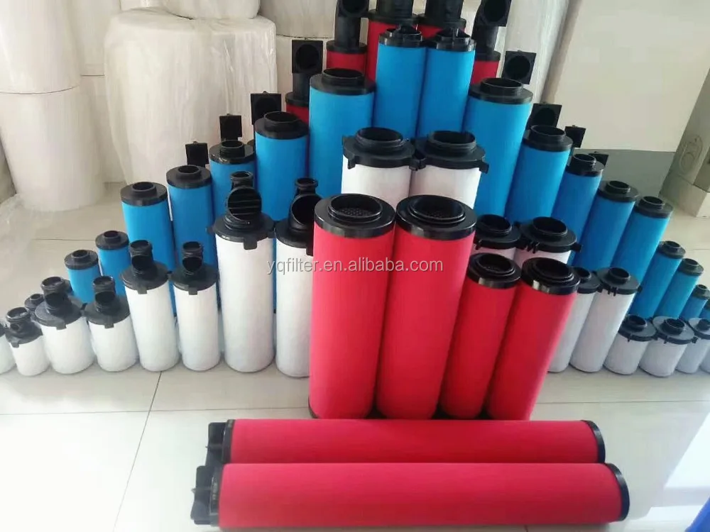 High efficiency compressor line filter air filter cartridge E9-PV