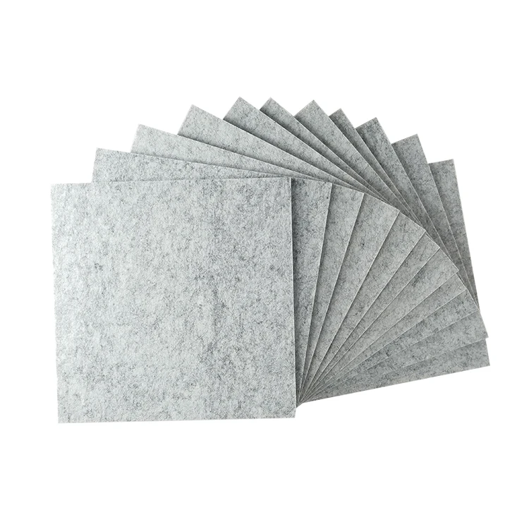 Soundproofing Materials Wall Decor Panels DECOR PANEL WALL Pet Felt Acoustic Panel for Home Cinema Studio Booth