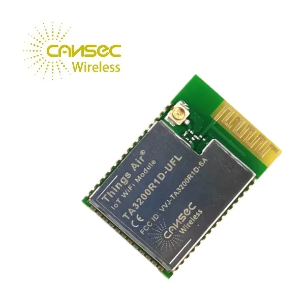 Cansec Wireless TA3200R1D-UFL TI CC3200 R1M2RGCR 802.11b/g/n IoT Solution Low-Power-Consumption WiFi Module