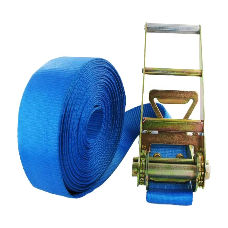 China supplier 100mm width 10000kg polyester ratchet tie down straps