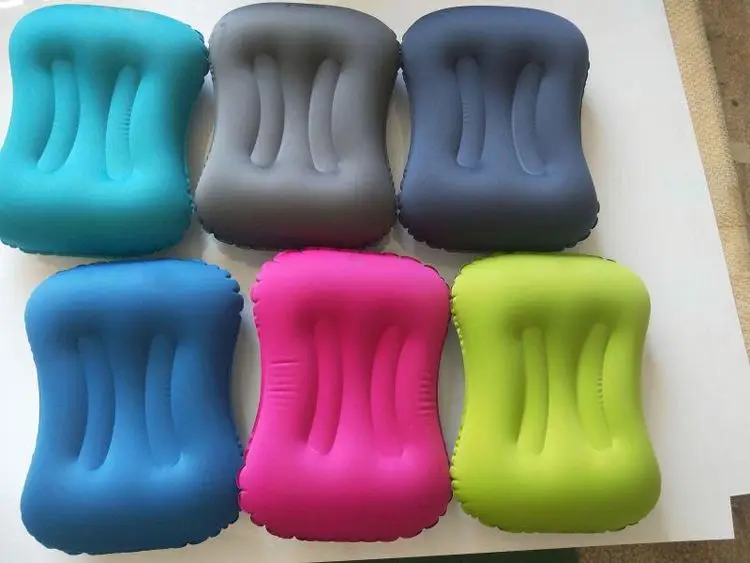 Camouflage Inflatable Camping Pillow/Ultralight Backpacking Blow Up Travel Air Pillow