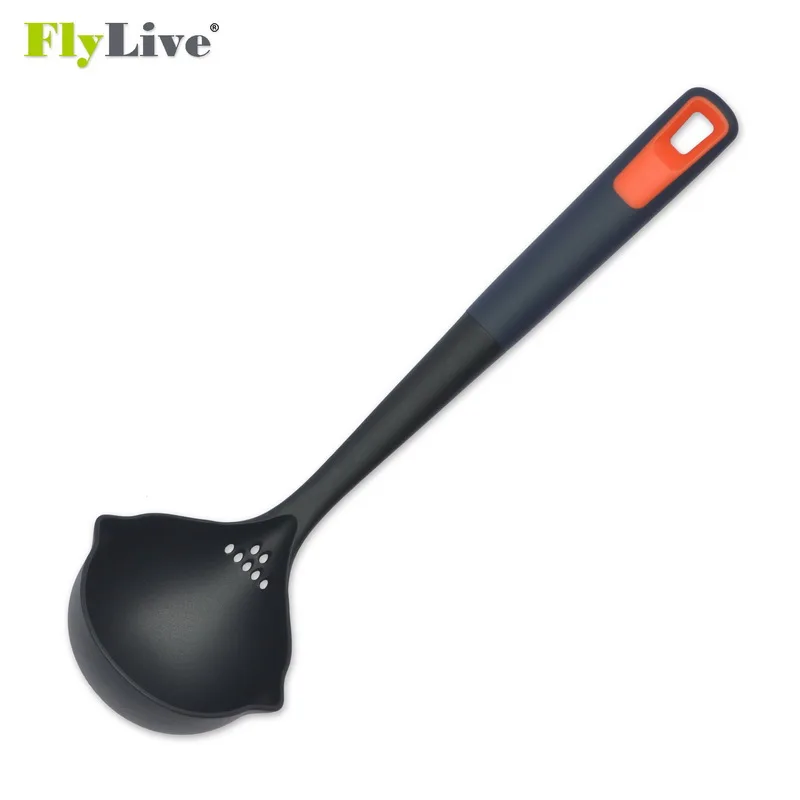 
Hot sell 6 Pieces Set Cooking Tools nylon Kitchen Utensils for plastic handle 