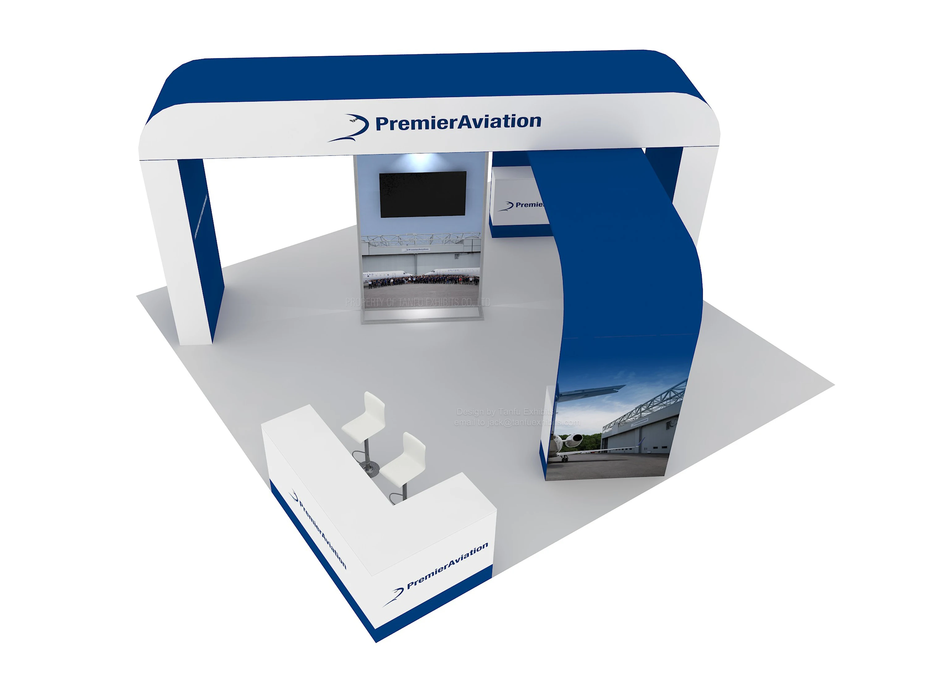 20x20 Modular Led Backlit Trade Show Exhibits Displays for Sale and Other Exhibition Booth Materials for Trade Show