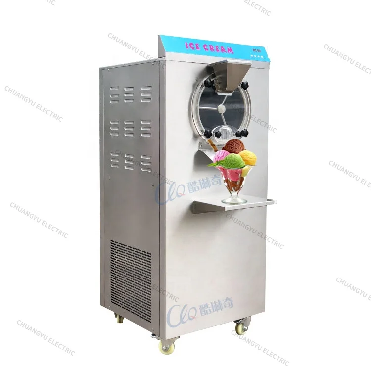High Energy Efficiency Commercial Italian Hard Ice Cream Machine Small Bravo Batch Freezer