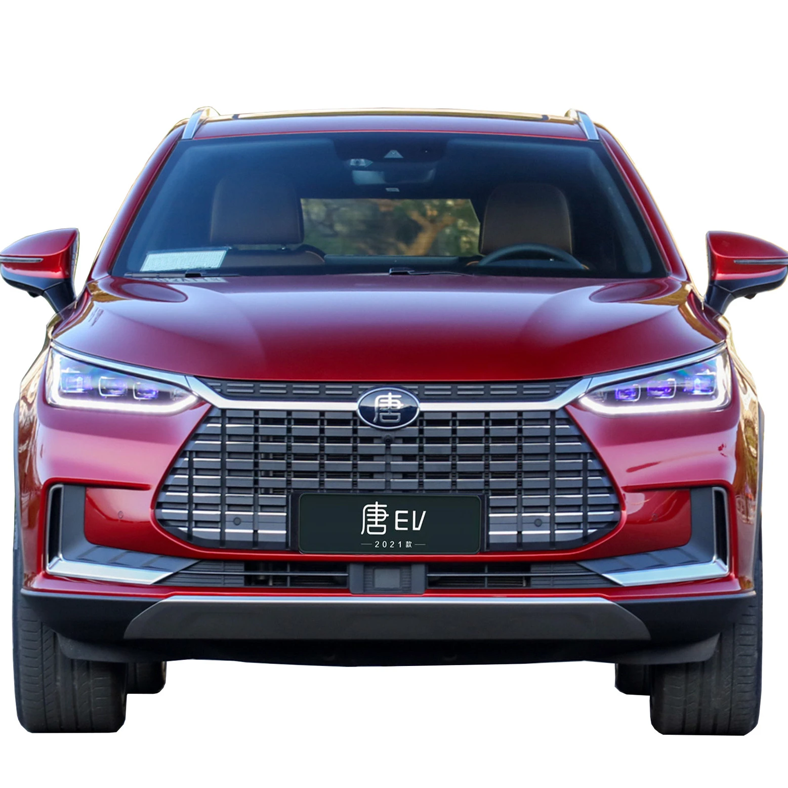  Сделано в Китае BYD Tang ev 5 дверей 7 мест электрический автомобиль 4x2 высокоскоростной внедорожник с литиевой железной фосфатной