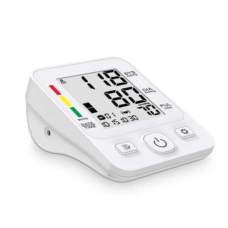 AXD New Portable Medical Large Screen Automatic Upper Arm BP Control Machine Electronic Digital Blood Pressure Monitor