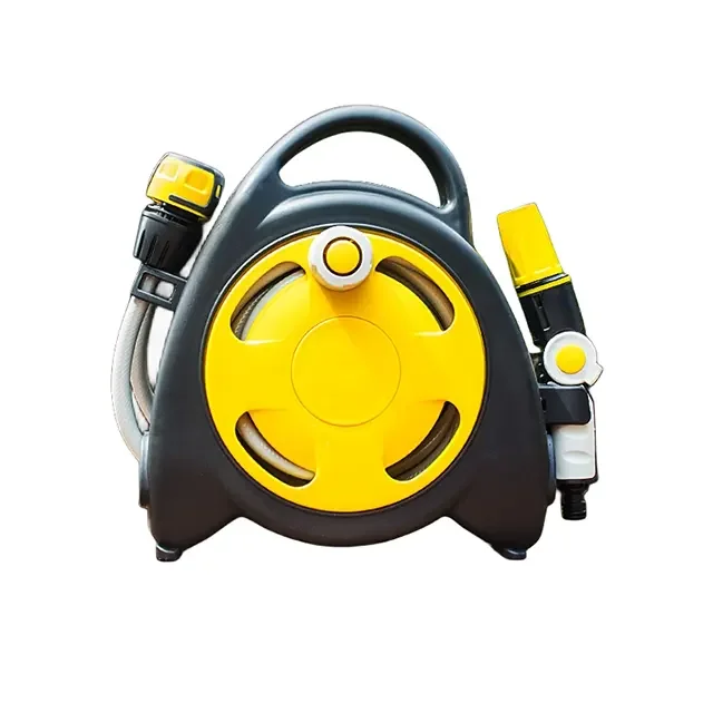 New Product Hot Selling Hand Crank Pipe Hose Reel For Garden Easy Movement Stable Stand Hose Reel